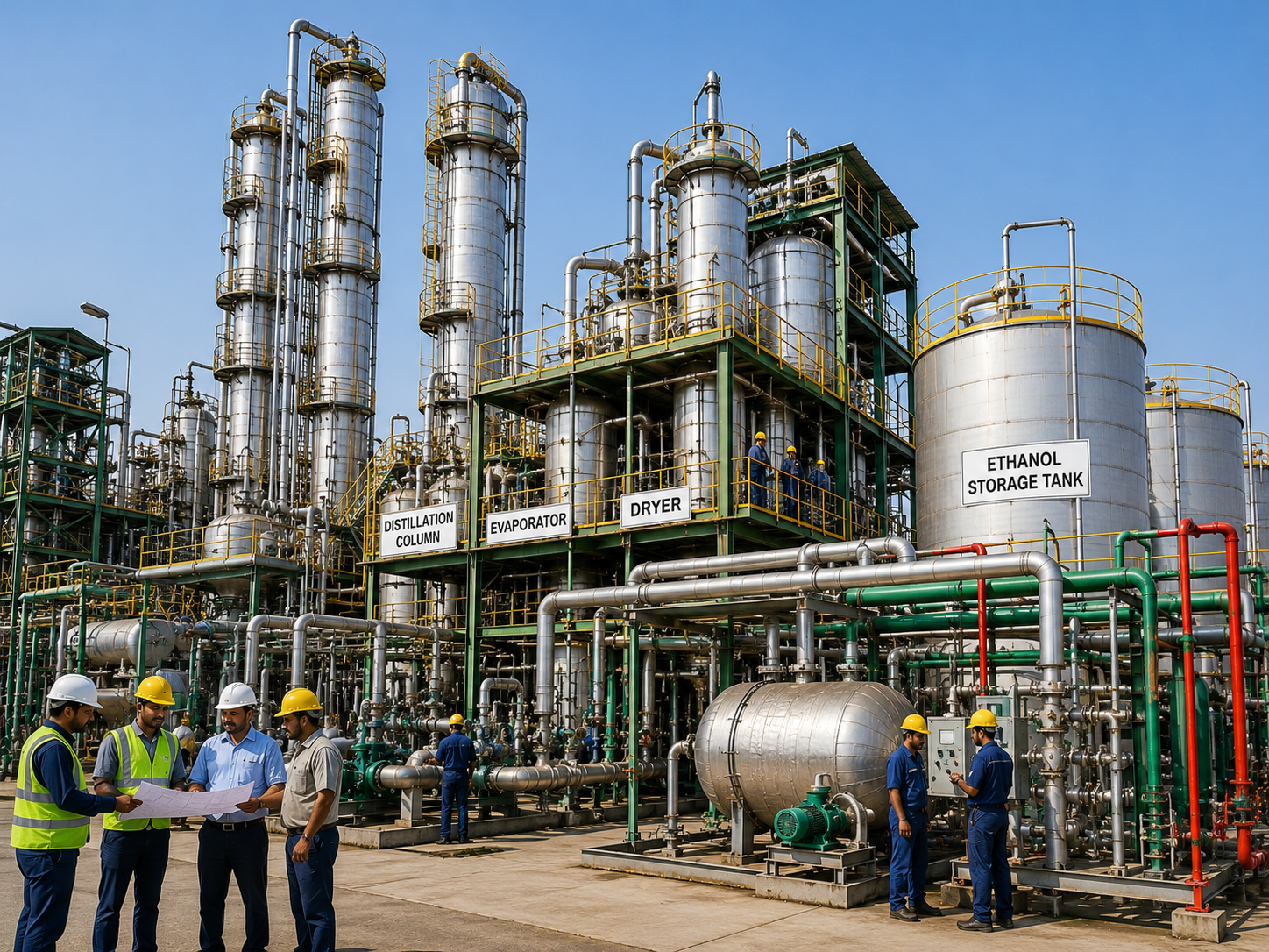 Distillation, Evaporation