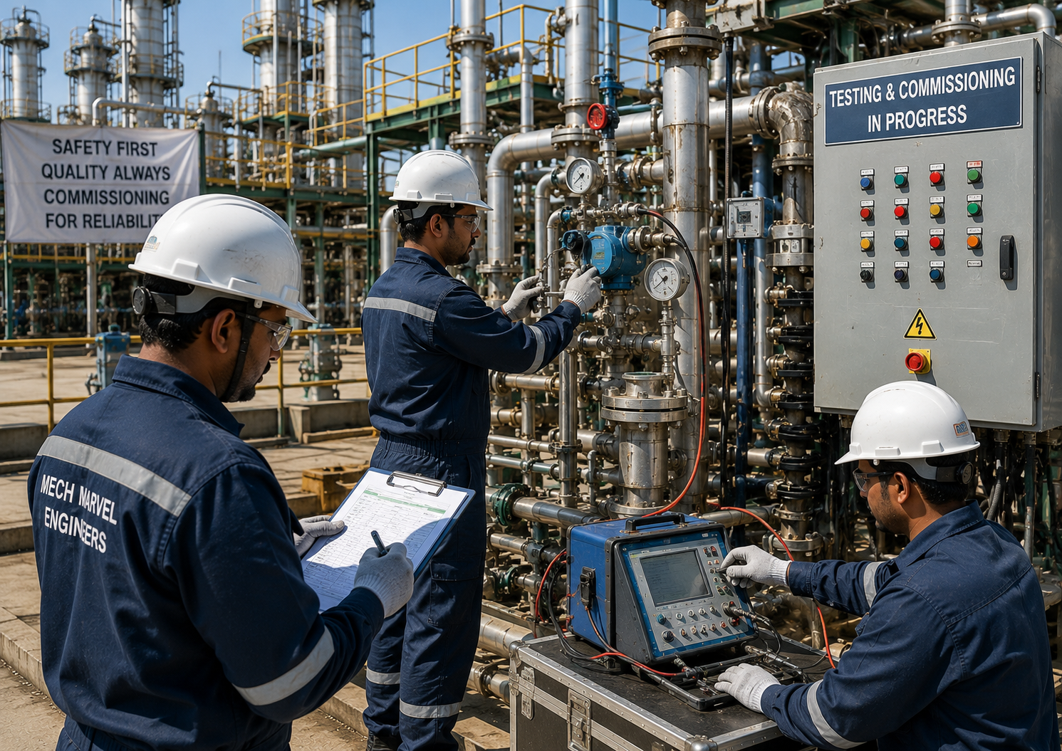 TESTING & COMMISSIONING SUPPORT